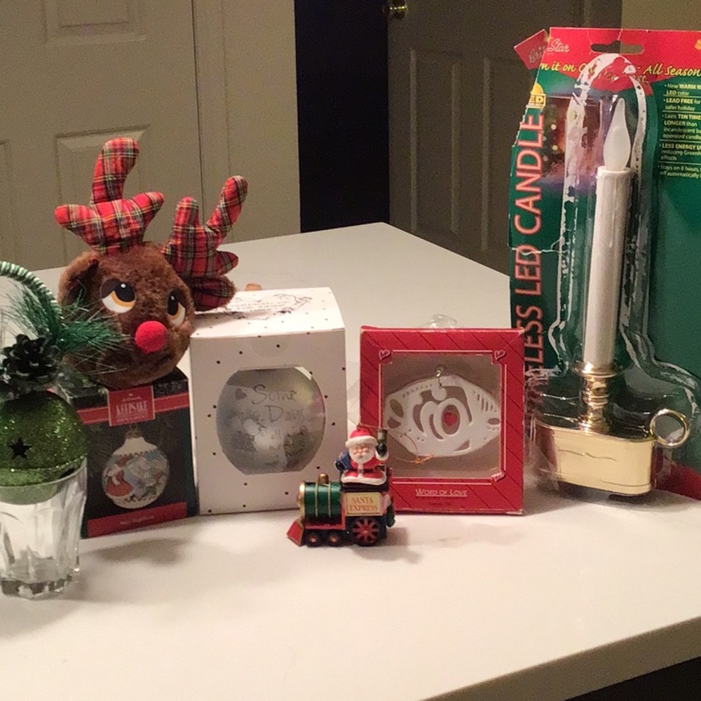 Vintage assorted ornaments